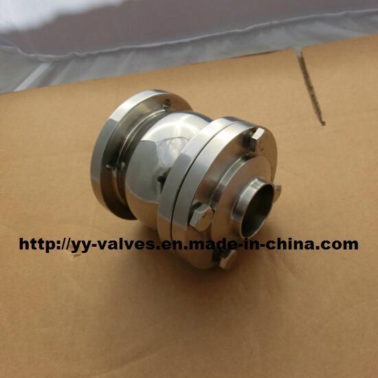 Sanitary Flange Ball Type Check Valve (100307)