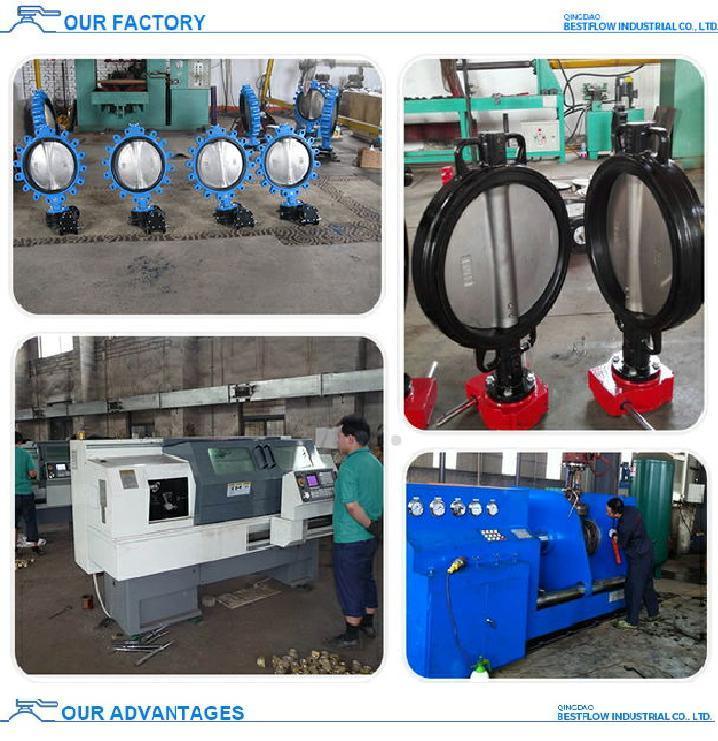 Wafer Butterfly Valve Same with Keystone Butterfly Valve