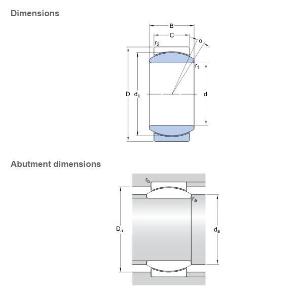 Ge30es Spherical Plain Bearings