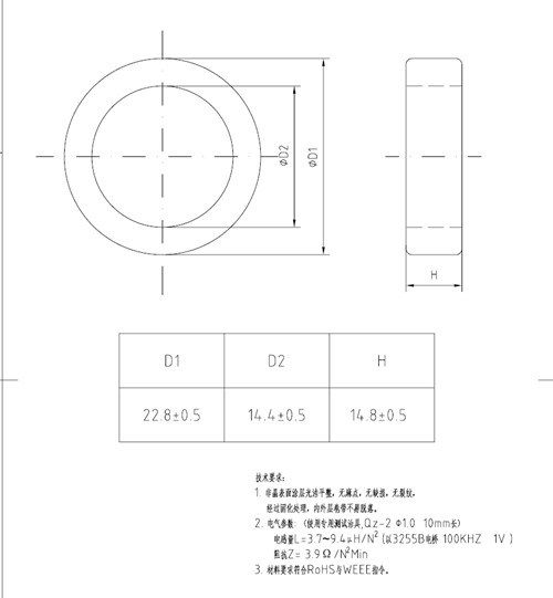 Single and Three Phase Filtering Inductor 23X14X15