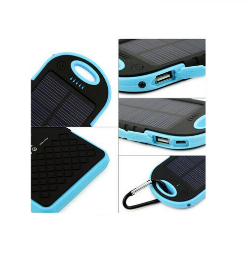 Waterproof Portable Solar Mobile Power Supply