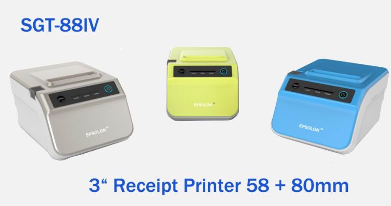 Lottery Receipt Printer with Autocutter Thermal Printer Sgt-88IV