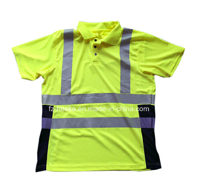 Heat Transfer Tape Eyesbird Hi Vis Reflective Polo Shirt