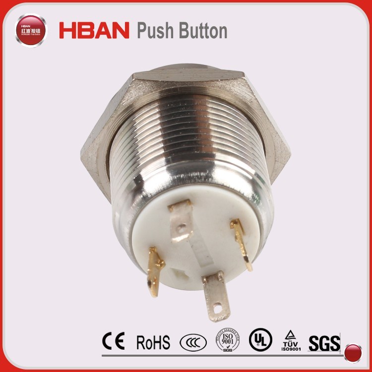 16mm LED Push Button Switch