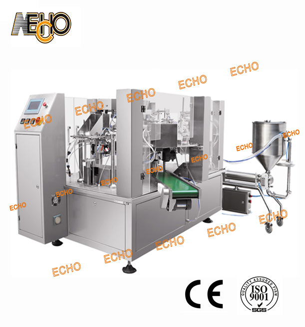 Automatic Liquid Packing Machine for Spout Pouch