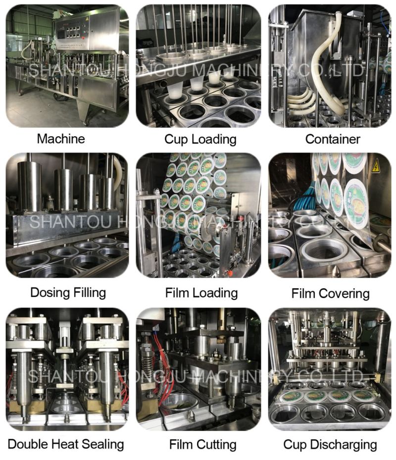 Juice Cup Sealing Machine with Aluminum Foil