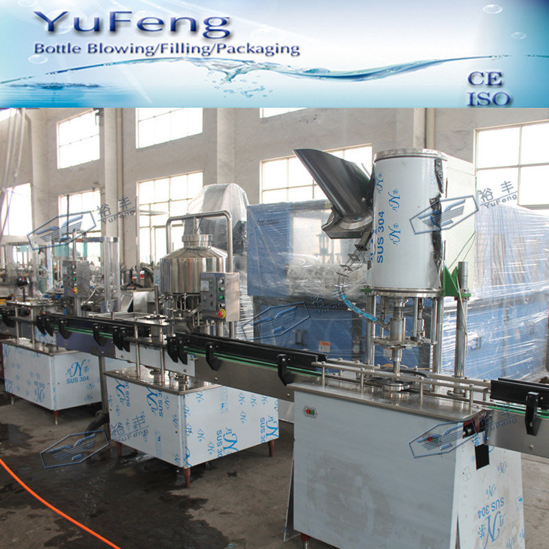 Linear Type Drinking Water Bottle Filling Machine for Pet Bottles