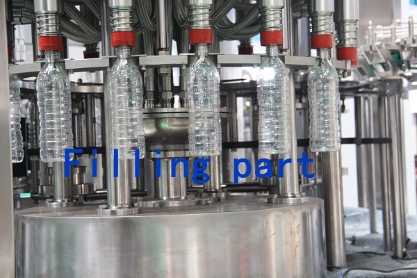 Pet Bottle Water Washing Filling Capping Machine