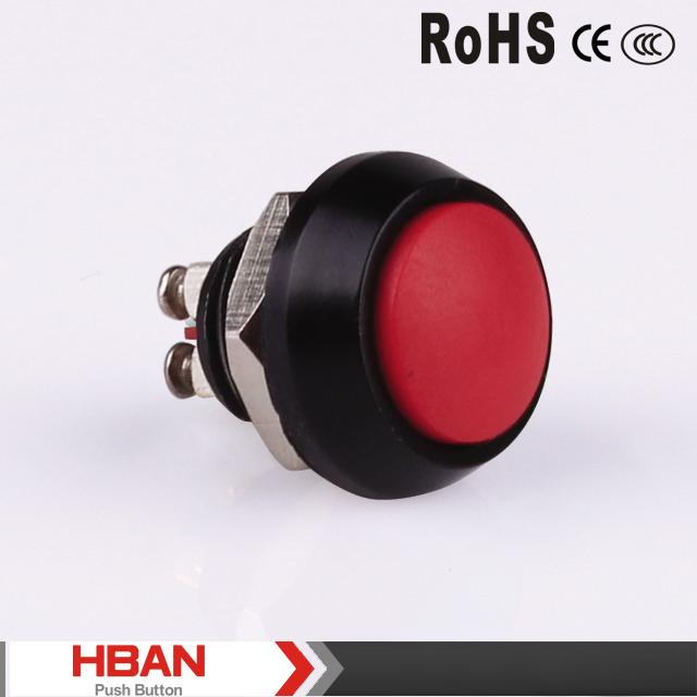 Screw Terminal Dome Metal Push Button Switch