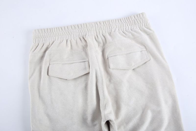 Cotton Terry Winter White Men Pants