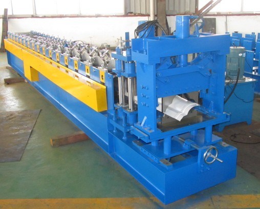 Metal Roof Ridge Cap Roll Forming Machine