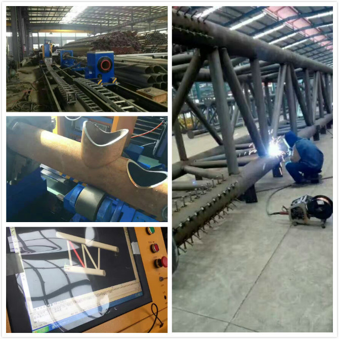 Metal Tube Pipe Plasma Cutting Machine