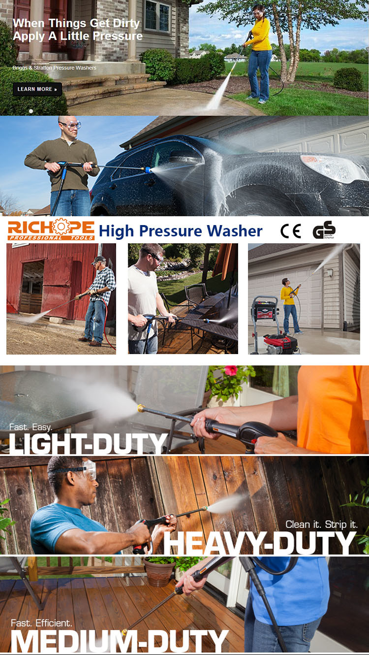 High Quality High Pressure Washer for Garden Use