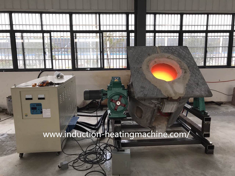 3 Phase 100kw Induction Furnace for Melting Aluminum (GYM-100KW)