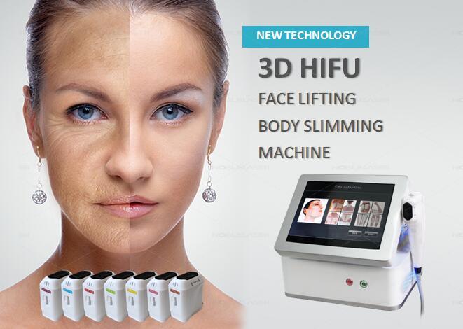 New 3D Hifu Skin Tightening and Shaping Machine