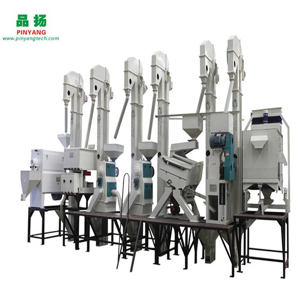 30-50 Tons Complete Easy Operation Rice Mill Machine