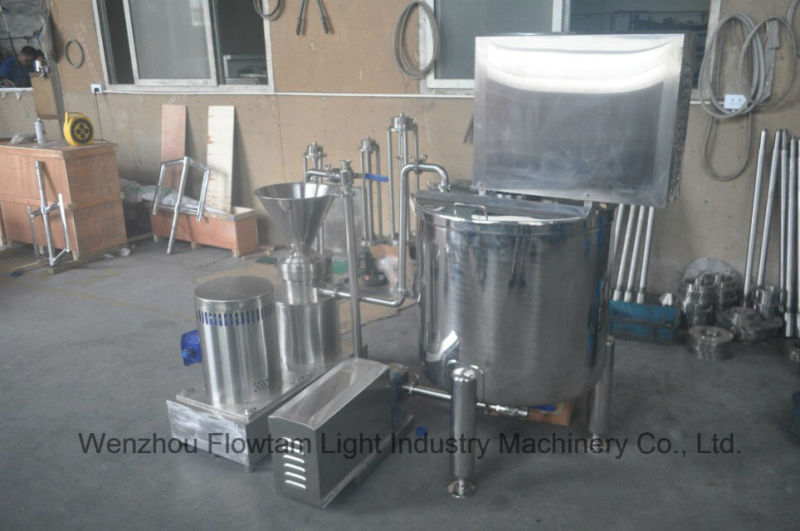 Flowtam Stainless Steel Stimulants Smoothies Making Machine with Tanks and Colloid Mill