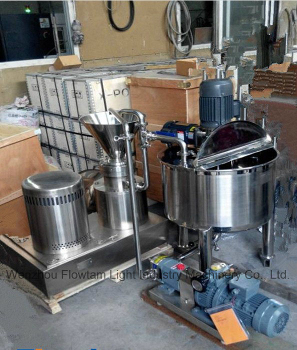 Flowtam Stainless Steel Stimulants Smoothies Making Machine with Tanks and Colloid Mill