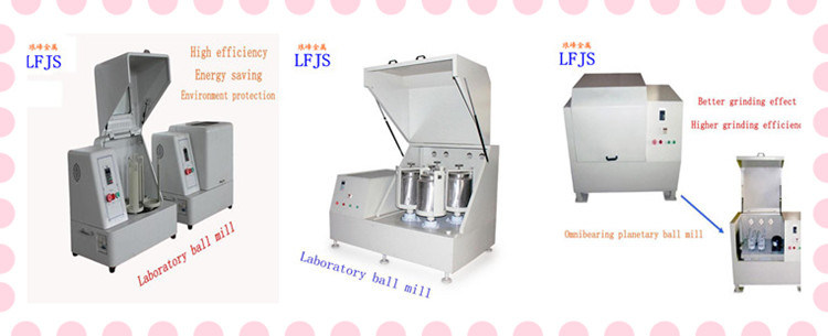 Lab Ball Mill Machine for Ceramic, Chemical&Medicine Grinding