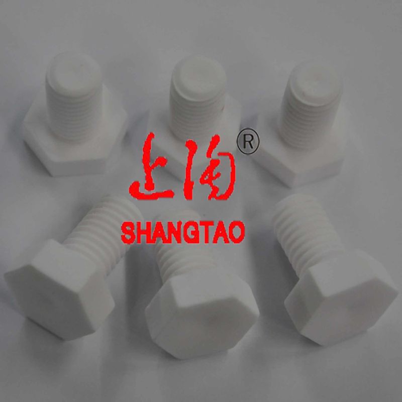 99.7% High Purity Alumina Al2O3 Ceramic Screws