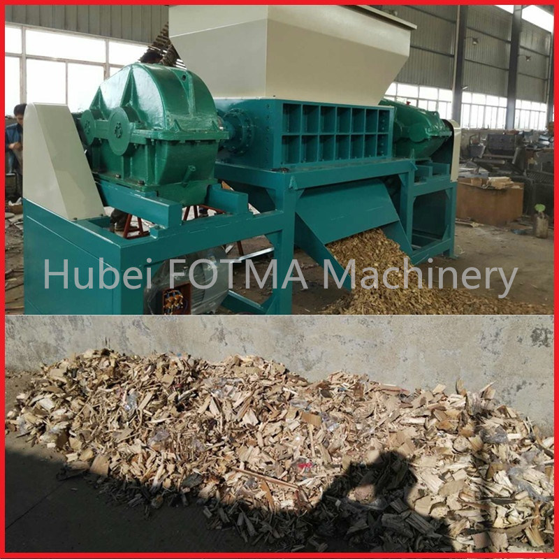 Double Shaft Wood/Bamboo Raft Cutting Machine