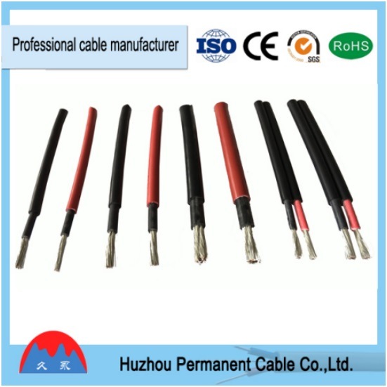 China Manufacturer 1.5mm Copper Core Single Solar Cable Electrical Wire