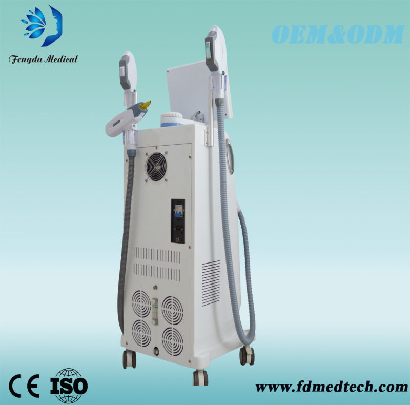 E-Light Skin Rejuvenation Q-Switched ND: YAG Diode Laser Machine