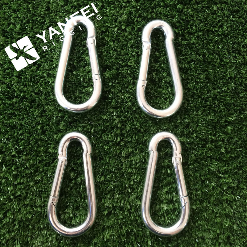 Zinc Painted Pear Shaped Snap Hook