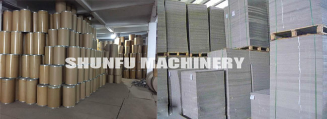 Cardboard Paperboard Making Machinery Using Agricultural Waste Rice Straw Material