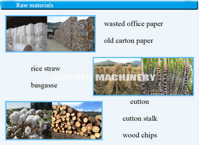 Cardboard Paperboard Making Machinery Using Agricultural Waste Rice Straw Material