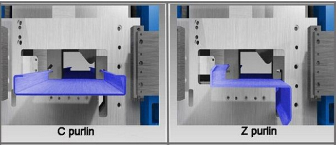 Dixin Hot Sale Adjustable C Type Purlin Forming Machinery