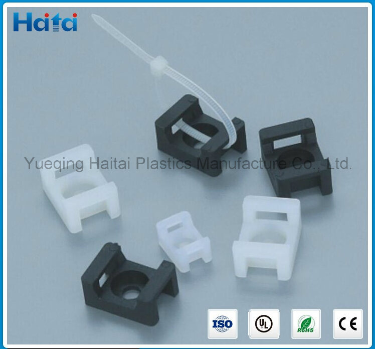 Haitai Nylon66 Saddle Type Cable Clip Cable Tie Mounts