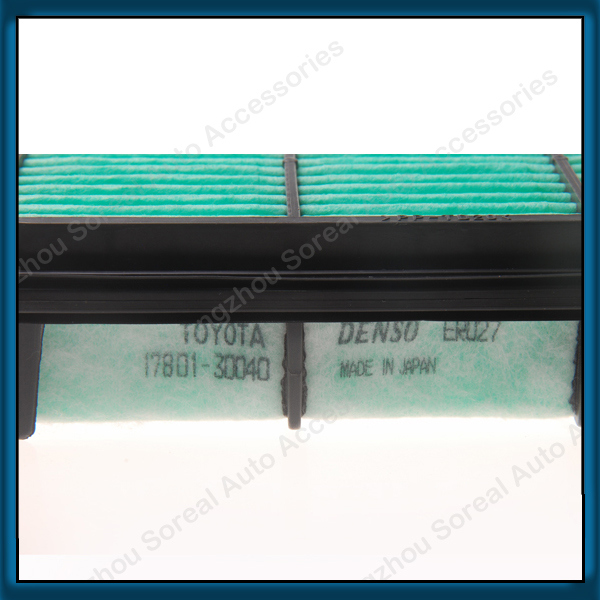 Hot Sale Factory Price Auto Air Filter 17801-30040 for Toyota