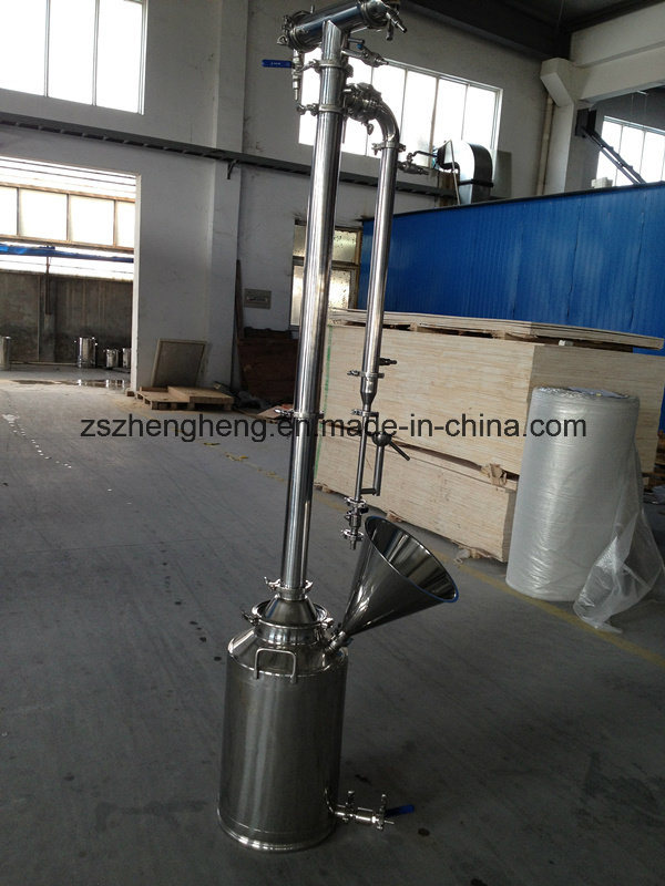 Stainless Steel Milk Can Boiler with Column