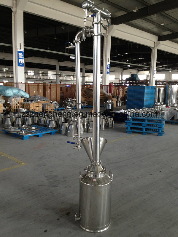 Stainless Steel Milk Can Boiler with Column