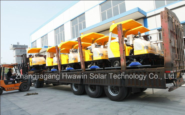 Electric Power Road Sweeper Machine with Ce (HW-E8006)