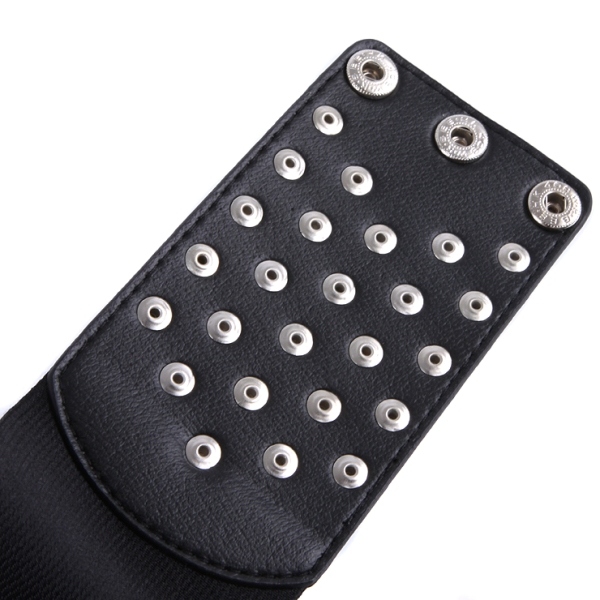 Fashion Design Rivet PU Leather Elastic Women's Belt (RS12002)