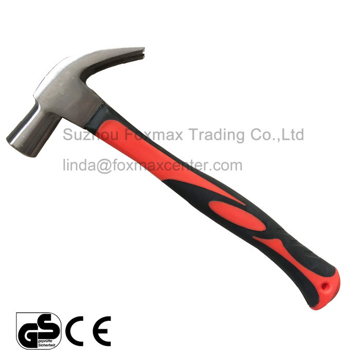 Claw Hammer with Rubber Handle