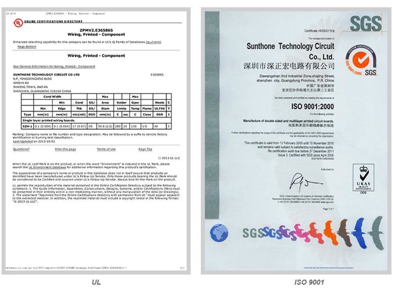 Air Condition Part Lead-Free HASL Double-Sided PCB