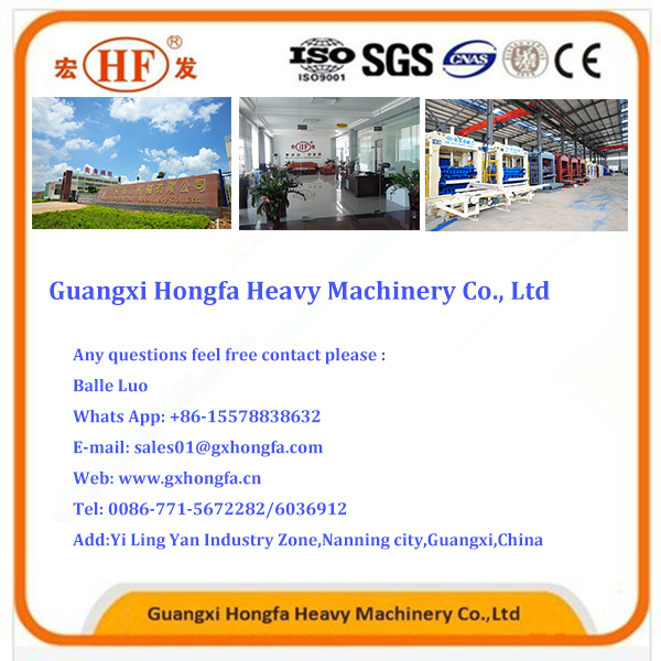 Cement Fly Ash Concrete Block Brick Making Machine