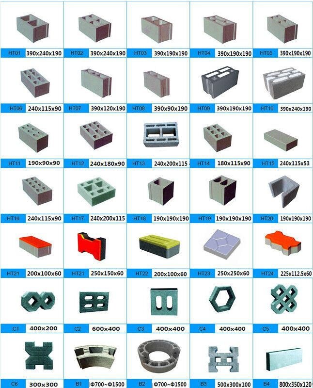 Interlocking Cement Block Making Machine