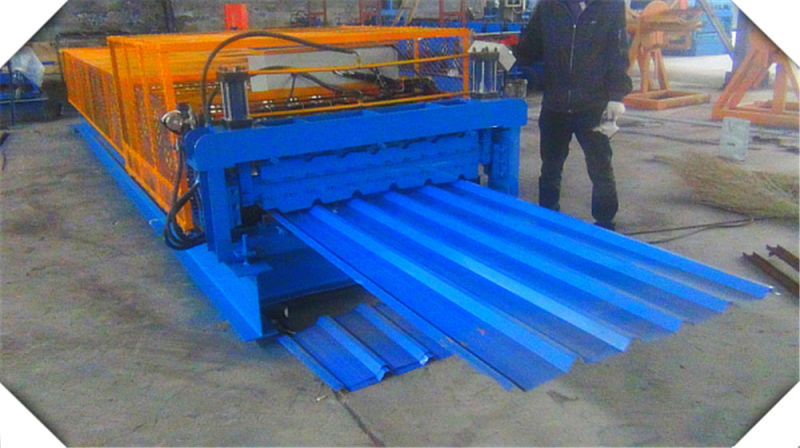 Metal Color Double Layer Steel Roll Forming Machine