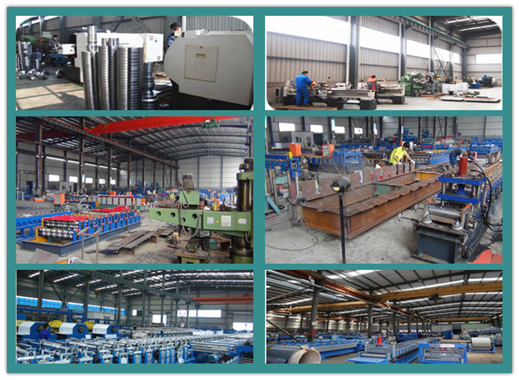 Metal Color Double Layer Steel Roll Forming Machine