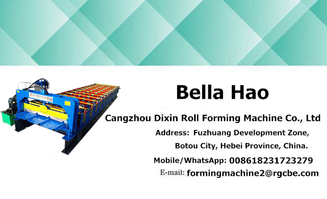 Metal Color Double Layer Steel Roll Forming Machine