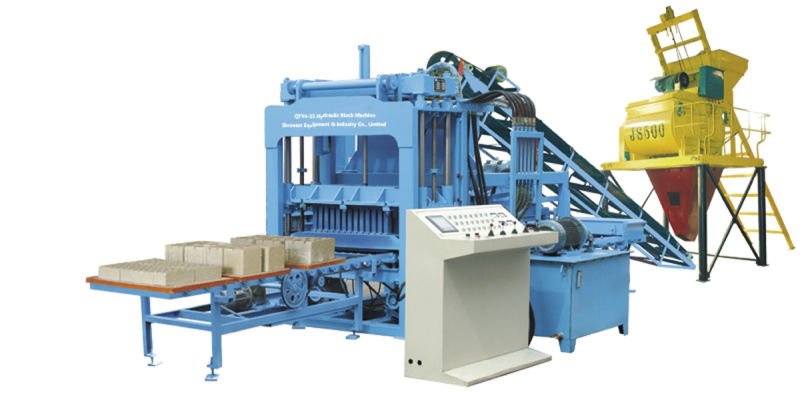 Qty4-15 Popular Cement Brick Making Machine