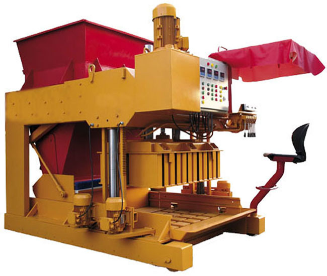 China Mobile Block/Brick Making Machine for Hollow Solid Paver Block