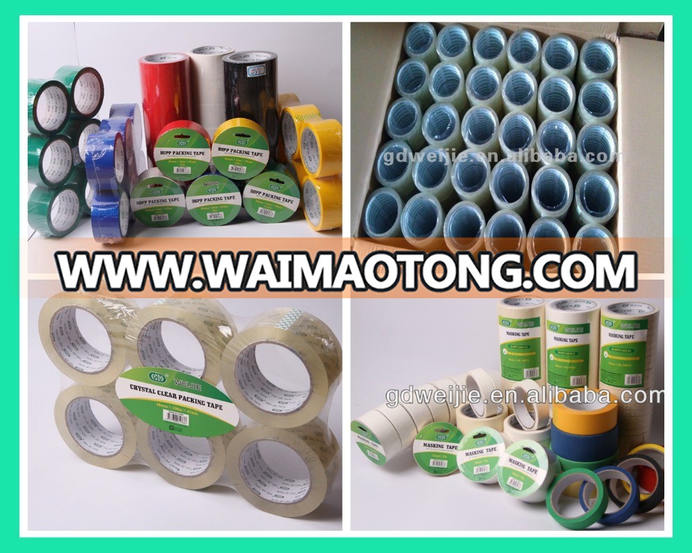 Do<em></em>ngguan weijie wholesale bopp crystal tape /transparent statio<em></em>nery tape