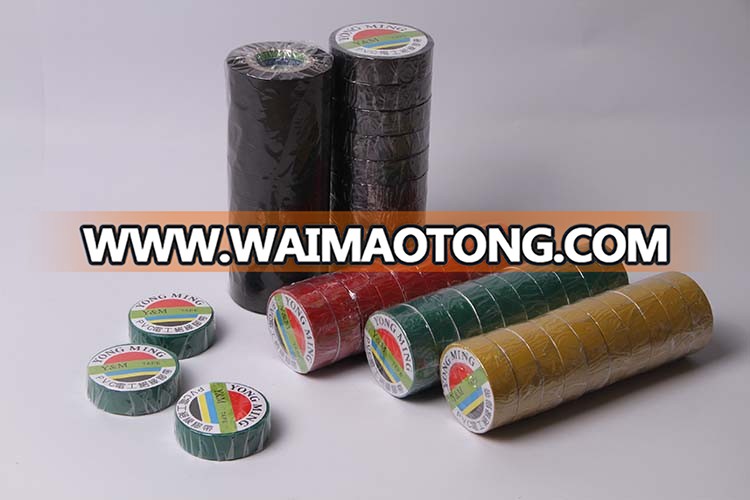 Customized wholesale strong pvc electrical insulation tape vinyl electrical insulation tape waterproof pvc insulation tape