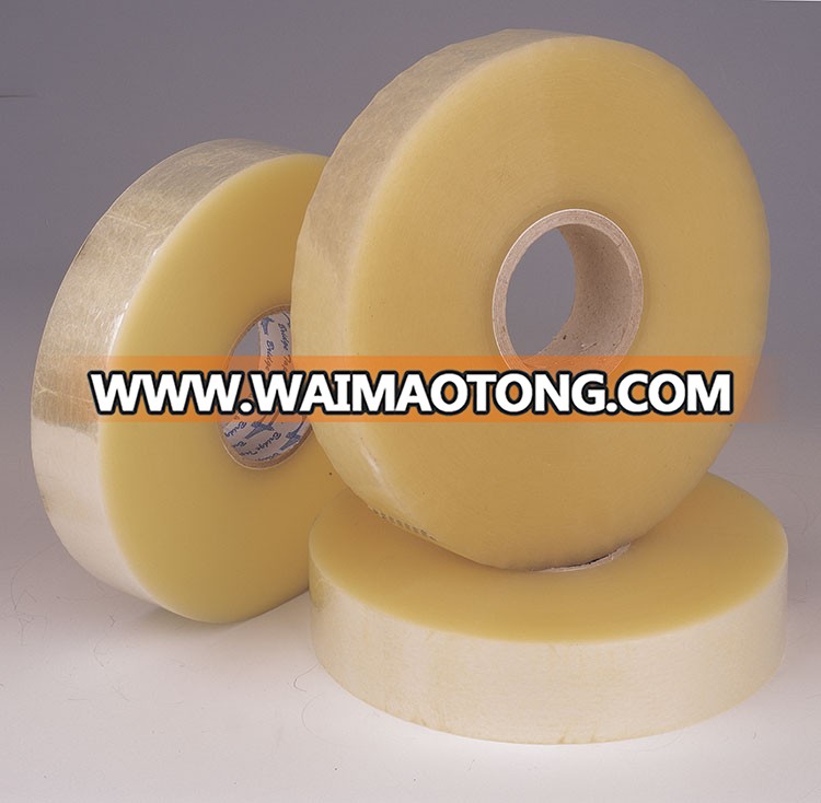 Customizable tan bopp packing tape for carton sealing strong adhesive carton sealing tape packing tape for carton sealing