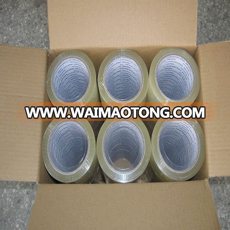 Customizable tan bopp packing tape for carton sealing strong adhesive carton sealing tape packing tape for carton sealing